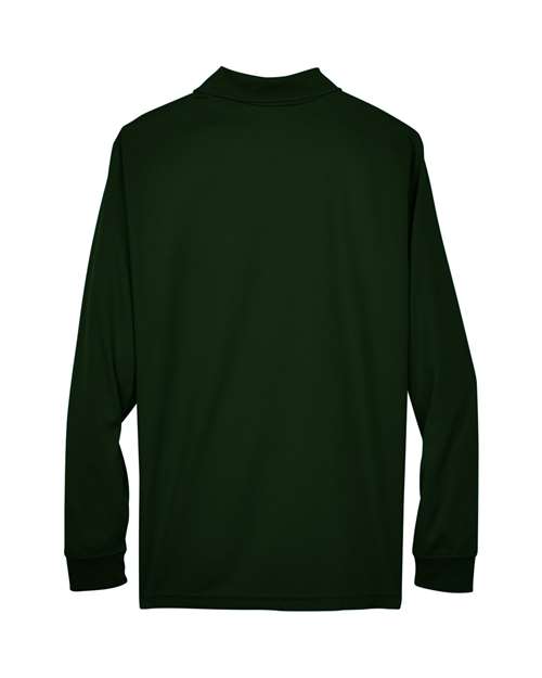 CORE365 88192, Men's Pinnacle Performance Long Sleeve Piqué Polo, Forest