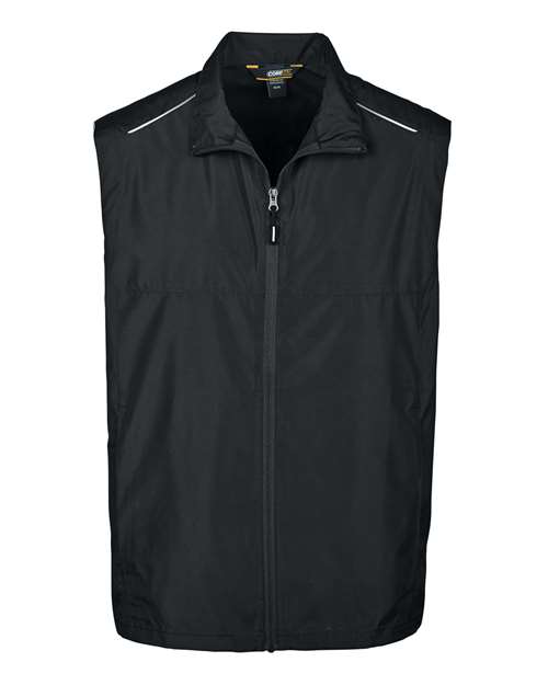CORE365 CE703, Men's Techno Lite Unlined Vest, Black