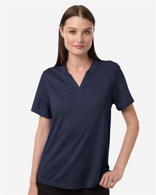 CORE365 CE108W, Women's Nova Performance Pique Polo, Classic Navy