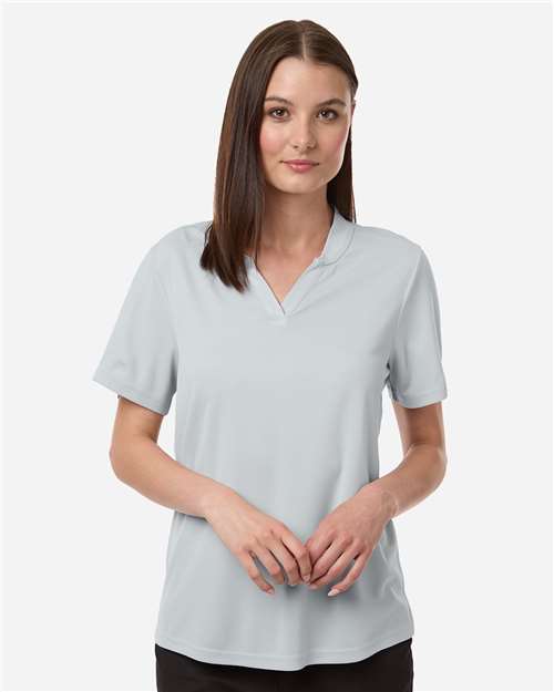 CORE365 CE108W, Women's Nova Performance Pique Polo, Platinum