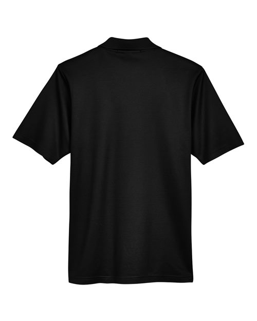 Devon & Jones DG20, Men's Crownlux Performance Plaited Polo, Black