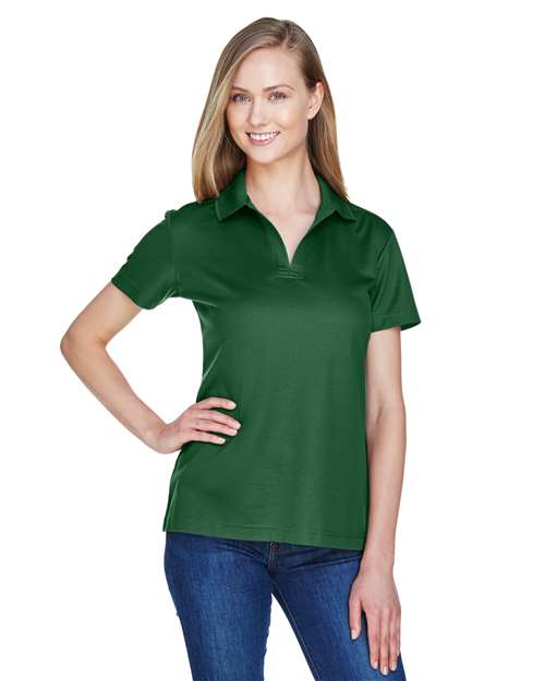 Women's CrownLux Performance® Plaited Polo -  - 13217 - Toronto Screen Printing- Color