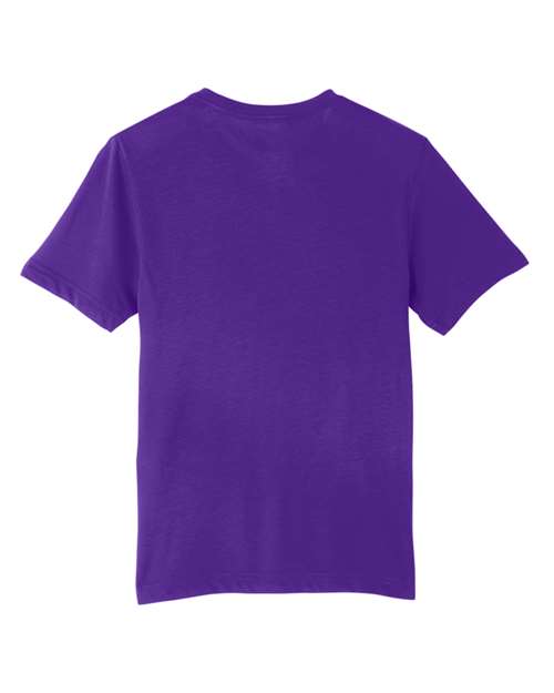 CORE365 CE111Y, Youth Fusion Chromasoft Performance T-shirt, Campus Purple