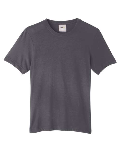 CORE365 CE111Y, Youth Fusion Chromasoft Performance T-shirt, Carbon
