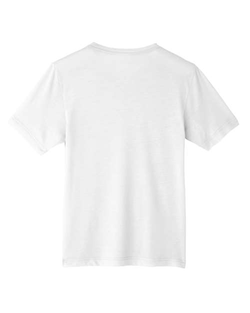 CORE365 CE111Y, Youth Fusion Chromasoft Performance T-shirt, White