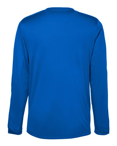 CORE365 CE10L, Unisex Capital Long Sleeve Performance T-shirt, True Royal