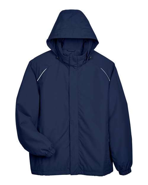 CORE365 88189, Men's Brisk Insulated Jacket, Classic Navy