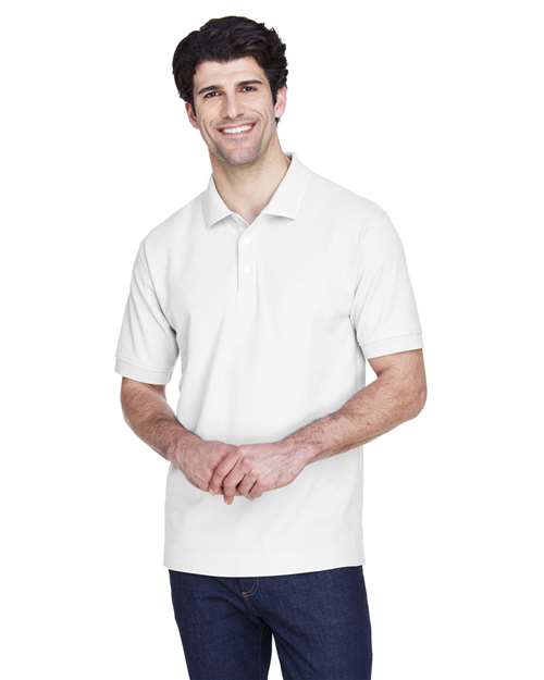 Men's Pima Piqué Polo - - 13175 White 2025 Polo Guide 2025 Polo Guide Uniforms 2025 Polo Guide Uniforms - Restaurant & Hospitalit 591B2 6-6.9 oz AB Exclusive Brands Back to School 2025 CA CA New ab Cotton - 100% D100 Devon & Jones Mens & Unisex New AB Pique Polos Polos & Knits S&S Deep Deals S&S Exclusive Brands Short Sleeves Side Seams Sport Shirts Tops UG Playbook Uniforming & Gifting Playbook - Corporate Uniformi Uniforming & Gifting Playbook Corporate