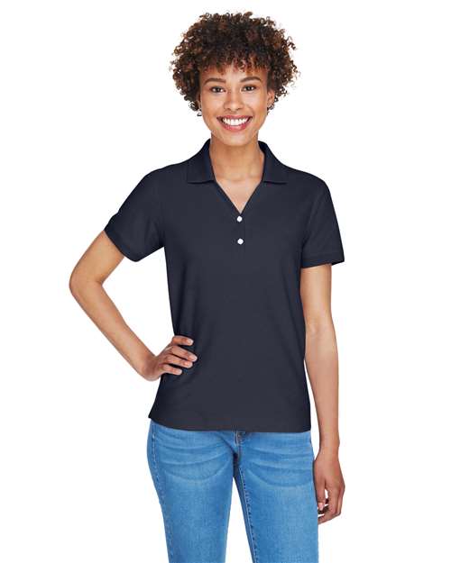 Women's Pima Piqué Polo - - 13224 Navy 2025 Polo Guide 2025 Polo Guide Uniforms 2025 Polo Guide Uniforms - Restaurant & Hospitalit 592B2 6-6.9 oz AB Exclusive Brands Back to School 2025 CA CA New ab Cotton - 100% D100W Devon & Jones New AB Pique Polos Polos & Knits S&S Deep Deals S&S Exclusive Brands Short Sleeves Side Seams Sport Shirts Tops Womens