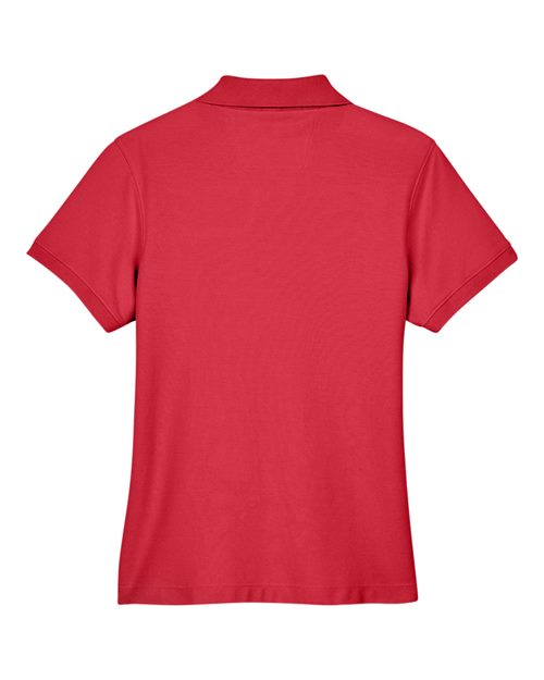 Devon & Jones D100W, Women's Pima Piqué Polo, Red