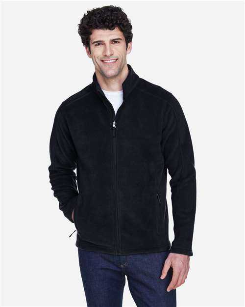 CORE365 88190, Men's Journey Fleece Jacket, Black