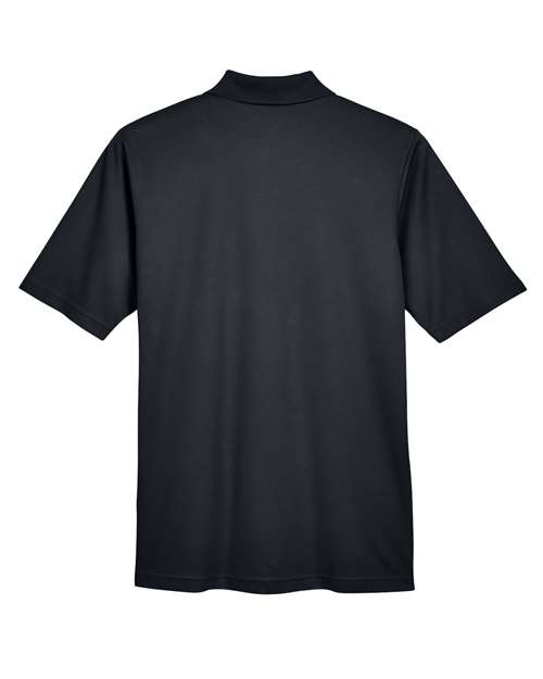 CORE365 88181P, Men's Origin Performance Piqué Polo With Pocket, Black
