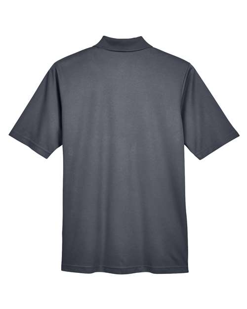 CORE365 88181P, Men's Origin Performance Piqué Polo With Pocket, Carbon