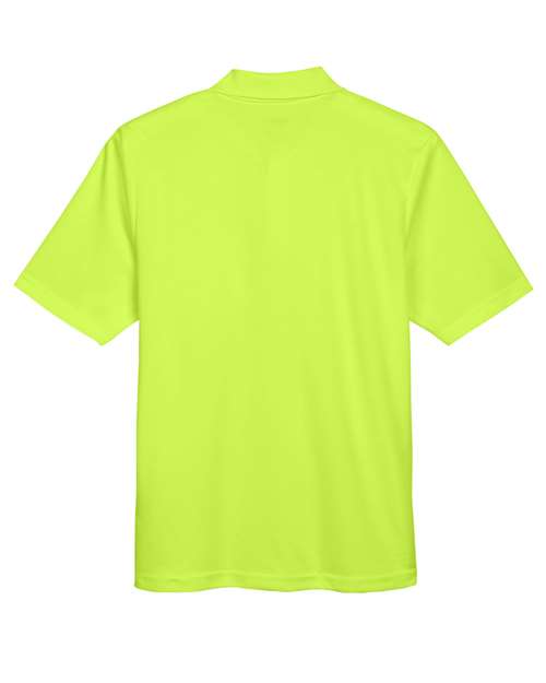 CORE365 88181P, Men's Origin Performance Piqué Polo With Pocket, Safety Yellow