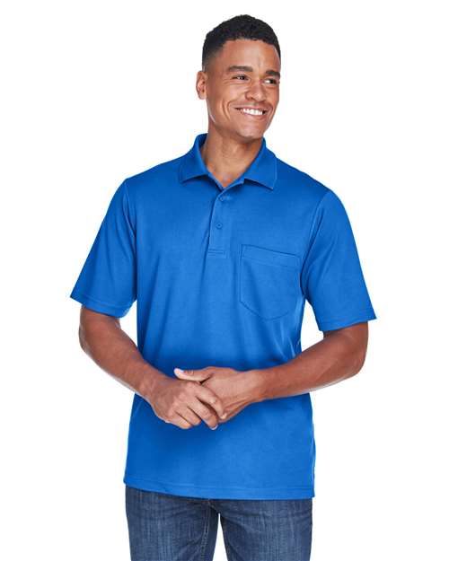 Men's Origin Performance Piqué Polo with Pocket - - 13227 True Royal 2025 Polo Guide 2025 Polo Guide Uniforms 2025 Polo Guide Uniforms - Corporate & Business 222A7 4-4.9 oz 88181P AB Exclusive Brands Activewear Antimicrobial CA New ab CORE365 Mens & Unisex Moisture-Management New AB Performance Pique Pockets Polos Polos & Knits Polyester - 100% S&S Exclusive Brands Safety Short Sleeves Side Seams Spiritwear Sport Shirts Sun/UV Protection Tops