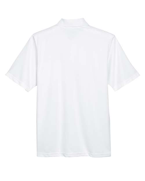 CORE365 88181P, Men's Origin Performance Piqué Polo With Pocket, White