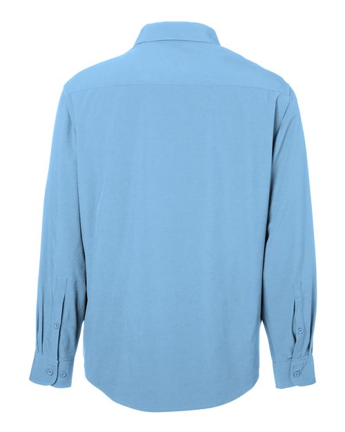 CORE365 CE510L, Men's Ultra Uvp Marina Shirt, Columbia Blue
