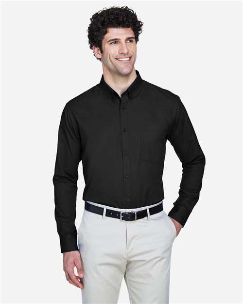 Men's Operate Twill Dress Shirt -  - 13228