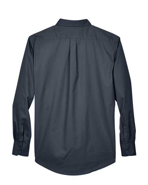CORE365 88193, Men's Operate Twill Dress Shirt, Carbon