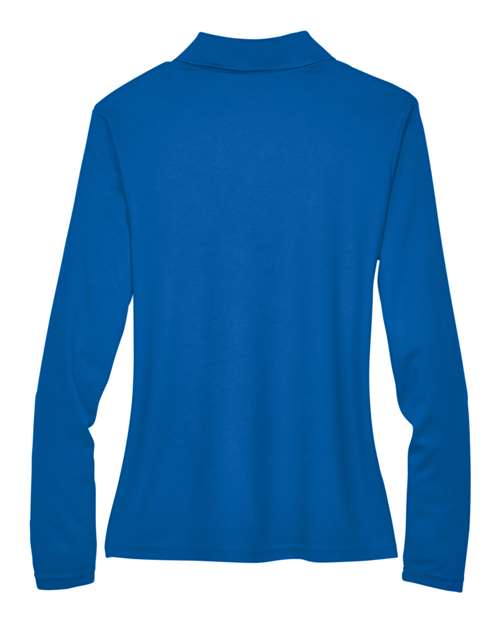 CORE365 78192, Women's Pinnacle Performance Long Sleeve Piqué Polo, True Royal