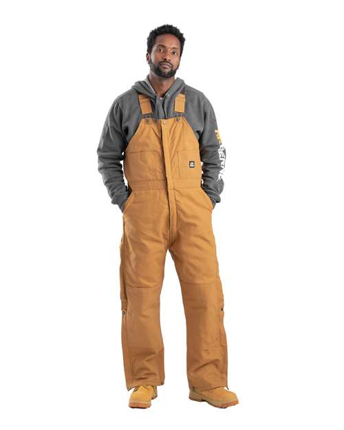 Men's Heritage Insulated Bib Overall - - 13241 Brown Duck 10-10.9 oz 727A4 AB Retail Exclusive Brands B415 Berne Apparel Bottoms CA New ab Coveralls Mens & Unisex New AB Pants Pockets UG Playbook UG Playbook Industrial & Workwear UG Playbook Industrial & Workwear Uniforming Workwear