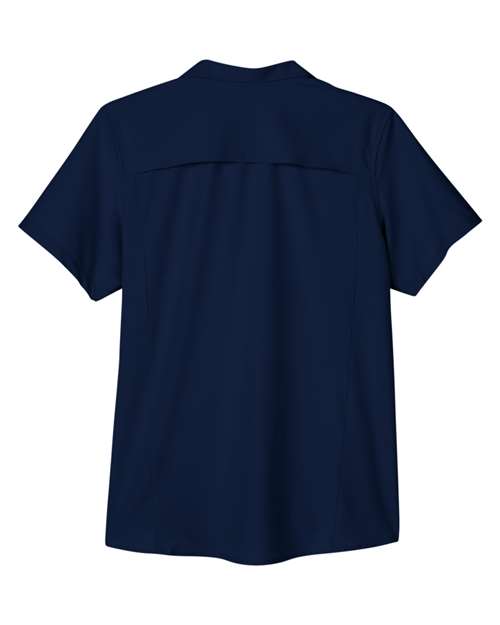 CORE365 CE510W, Women's Ultra Uvp Marina Shirt, Classic Navy