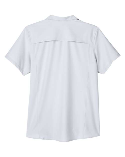 CORE365 CE510W, Women's Ultra Uvp Marina Shirt, Platinum