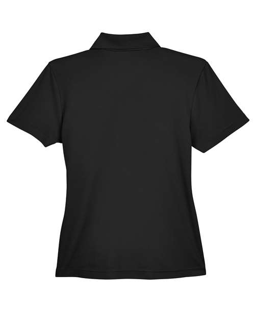 CORE365 78181P, Women's Origin Performance Piqué Polo With Pocket, Black