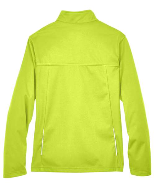 CORE365 CE708W, Women's Techno Lite Three-layer Knit Tech-shell, Safety Yellow
