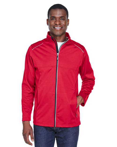 Men's Techno Lite Three-Layer Knit Tech-Shell - - 13262 Classic Red 302A7 8-8.9 oz AB Exclusive Brands Activewear CA New ab CE708 CORE365 Explore Corporate Explore Corporate Outings & Events Explore Corporate Team Building Explore School & Team - Fundraiser & Events Explore School & Team - Spirit Wear Explore School & Teams Full-Zips Jackets Mens & Unisex New AB Outerwear Pockets Polyester - 100% Rain Coats S&S Exclusive Brands Safety Waterproof Zips