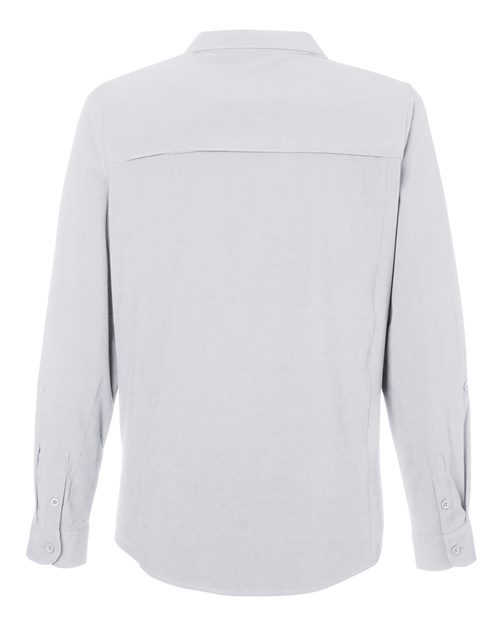 CORE365 CE510LW, Women's Ultra Uvp Marina Shirt, Platinum