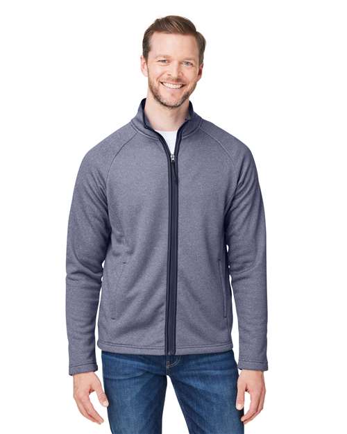 Men's Venture Heathered Stripe Full-Zip - - 13266 Classic Navy White 311A7 8-8.9 oz AB Exclusive Brands Activewear CA New ab CE72 CORE365 Explore Corporate Explore Corporate Business Casual Explore Corporate Uniforms Full-Zips Jackets Long Sleeves Mens & Unisex Moisture-Management New AB Outerwear Performance Pockets Polos & Knits Polyester Polyester - 100% S&S Exclusive Brands Snag Resistant Stars & Stripes Stripes Tear Away Tops