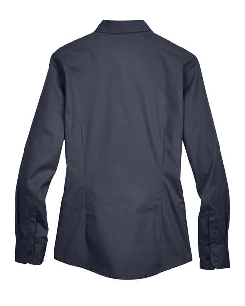 CORE365 78193, Women's Operate Twill Shirt, Carbon