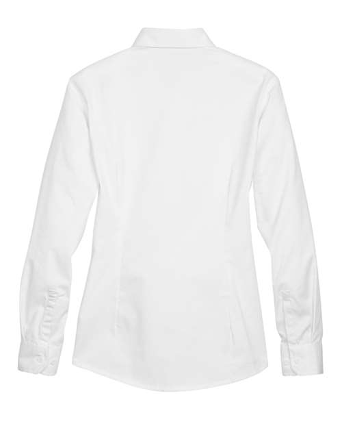CORE365 78193, Women's Operate Twill Shirt, White