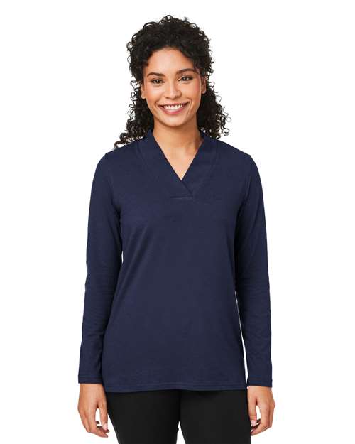Women's Raleigh Shawl Collar Knit Top -  - 13272 - Toronto Screen Printing- Color