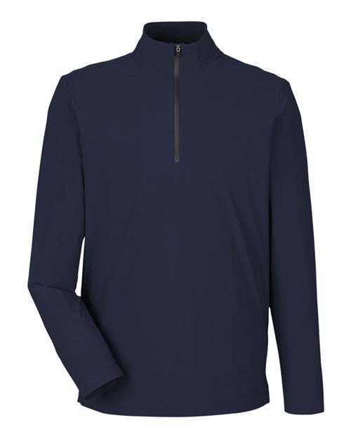 Devon & Jones DG410, Men's Crownlux Performance Windsor Welded Quarter-zip Pullover, Navy