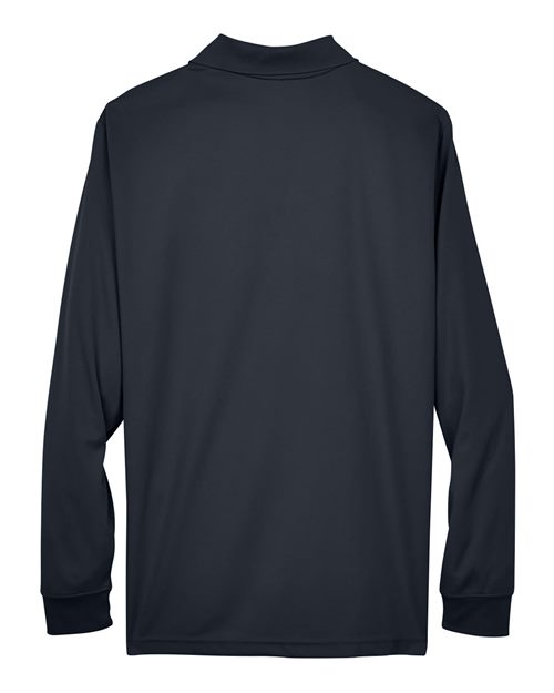 CORE365 88192T, Men's Tall Pinnacle Performance Long Sleeve Piqué Polo, Carbon