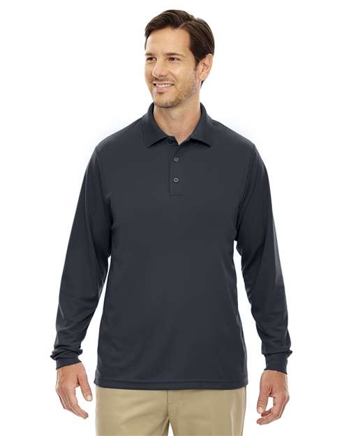 Men's Tall Pinnacle Performance Long Sleeve Piqué Polo - - 13277 Carbon 239A7 4-4.9 oz 88192T AB Exclusive Brands Antimicrobial Back to School 2025 CA CA New ab CORE365 Long Sleeves Mens & Unisex Moisture-Management New AB Performance Pique Polos Polos & Knits Polyester - 100% S&S Exclusive Brands Side Seams Spiritwear Sport Shirts Sun/UV Protection Talls Tops