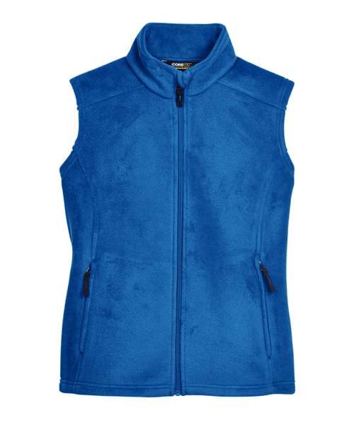 CORE365 78191, Women's Journey Fleece Vest, True Royal