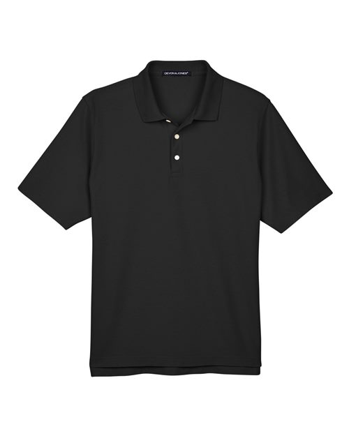 Devon & Jones DG150, Men's Drytec20 Performance Polo, Black