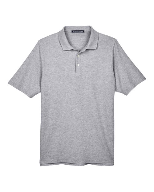 Devon & Jones DG150, Men's Drytec20 Performance Polo, Grey Heather