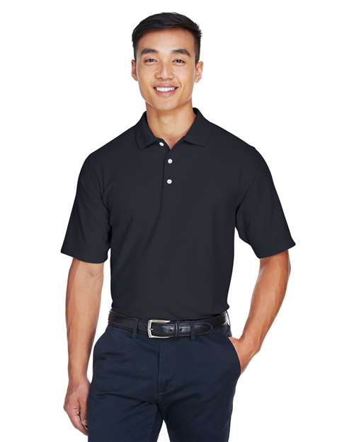 Men's DRYTEC20™ Performance Polo - - 13309 Navy 2025 Polo Guide 2025 Polo Guide Activewear 2025 Polo Guide Activewear - Fitness & Wellness 6-6.9 oz 626B2 AB Exclusive Brands CA New ab Cotton - 100% Devon & Jones DG150 Mens & Unisex Moisture-Management New AB Performance Pique Polos Polos & Knits S&S Deep Deals S&S Exclusive Brands Short Sleeves Side Seams Sport Shirts Tops