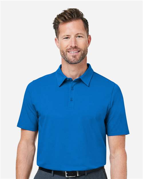 Devon & Jones DG120, Men's Raleigh Stretch Polo, French Blue