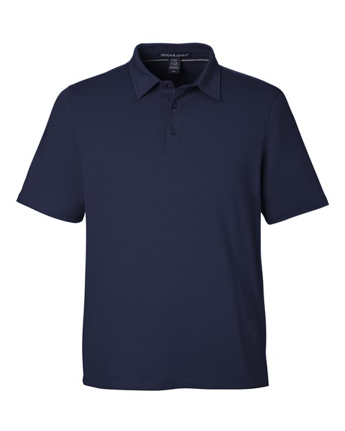 Devon & Jones DG120, Men's Raleigh Stretch Polo, Navy