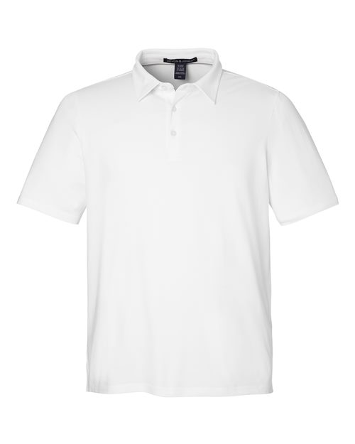 Devon & Jones DG120, Men's Raleigh Stretch Polo, White
