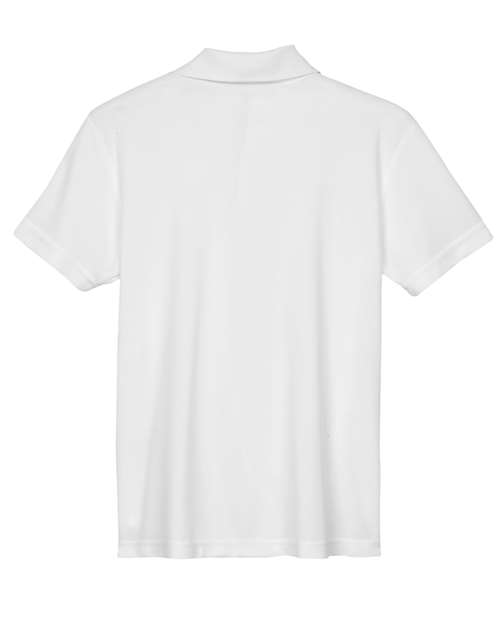 CORE365 88181Y, Youth Origin Performance Piqué Polo, White