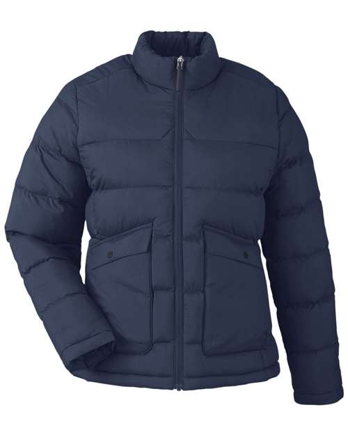 CORE365 CE720W, Women's Inspire Puffer Jacket, Classic Navy