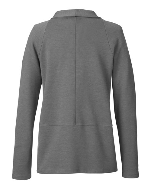 Devon & Jones DG481W, Women's New Classics Charleston Cardigan, Graphite Melange