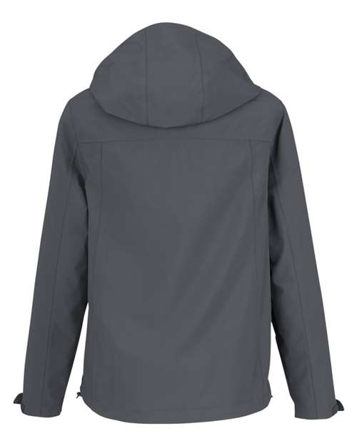 CORE365 CE712W, Women's Barrier Packable Waterproof Rain Jacket, Carbon