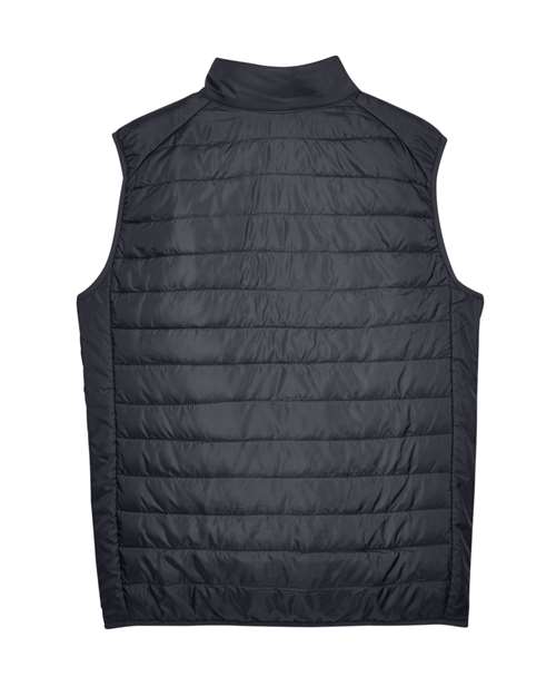 CORE365 CE702, Men's Prevail Packable Puffer Vest, Carbon